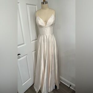 Ivory Evening Dress